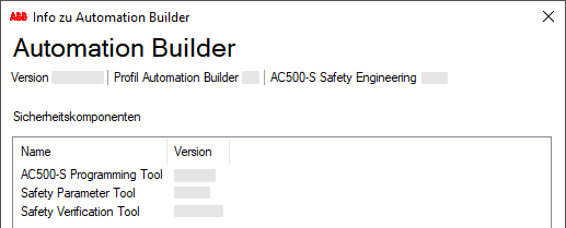 Safety_Version_Information